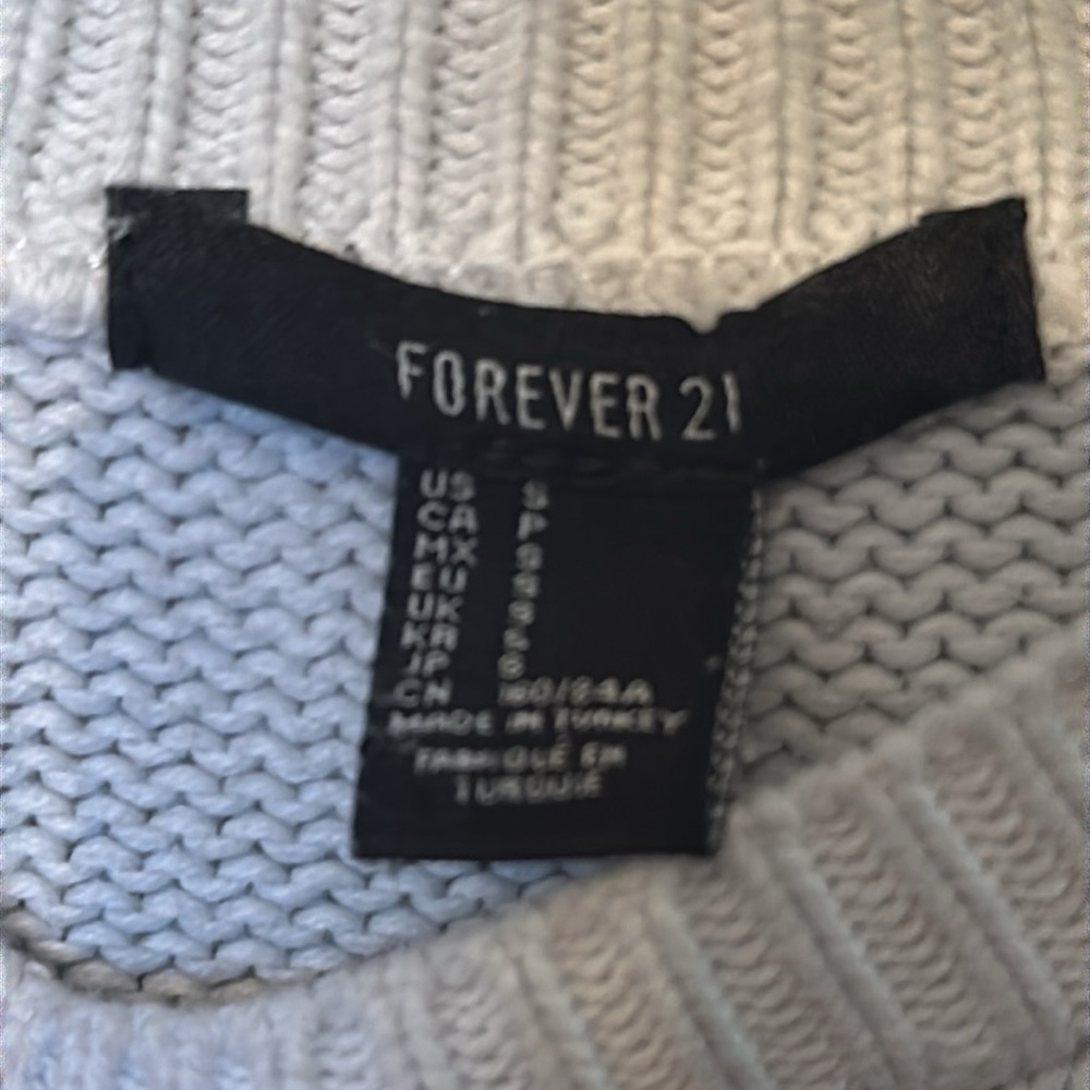 Women’s forever 21 sweater with long sleeve size small - Picture 4 of 4
